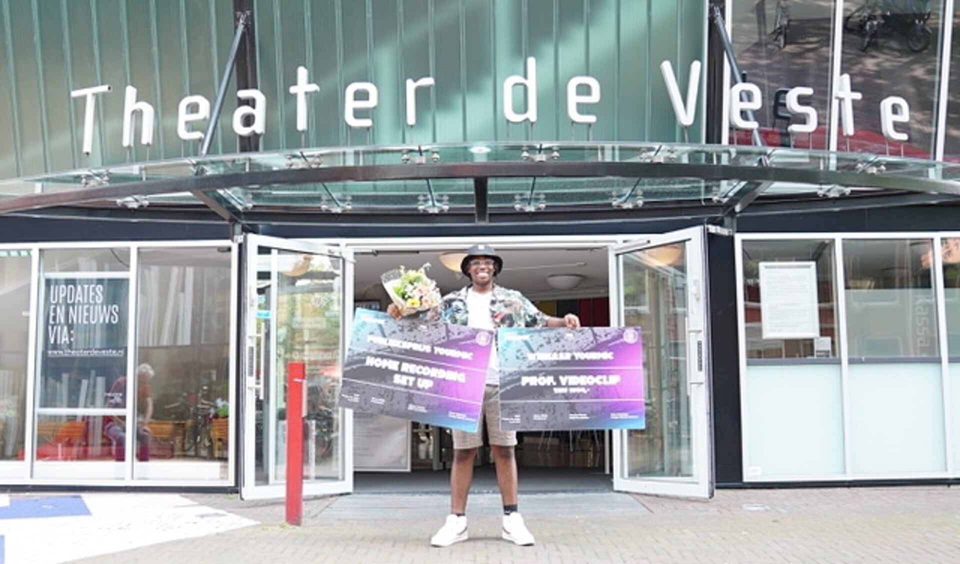 De Rotterdamse Rocher won op 11 juli de YourMic contest van CANIDREAM 