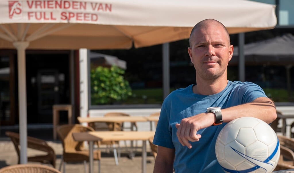 Mark van der Heijden is tegenwoordig bij Full Speed actief als technisch coördinator, jeugdtrainer én als speler bij Veteranen 2. (foto: Roel van Dorsten)