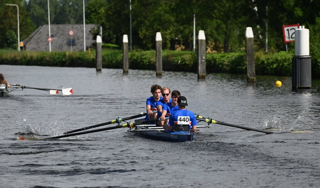 Dit weekend wordt er weer geroeid op de Schie