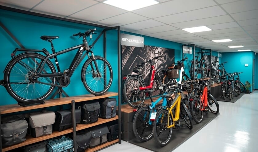 De vernieuwde werkplek van toekomstige medewerkers van Bike Totaal Paul Willemsen