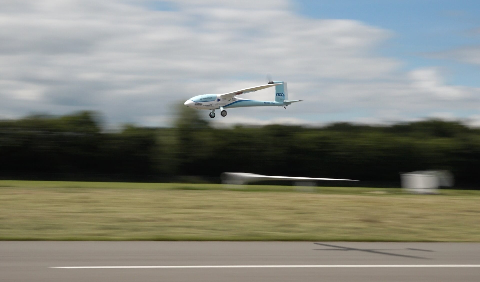 Studententeam AeroDelft heeft met succes de eerste vlucht van haar prototype-vliegtuig gemaakt. (Foto: PR) 