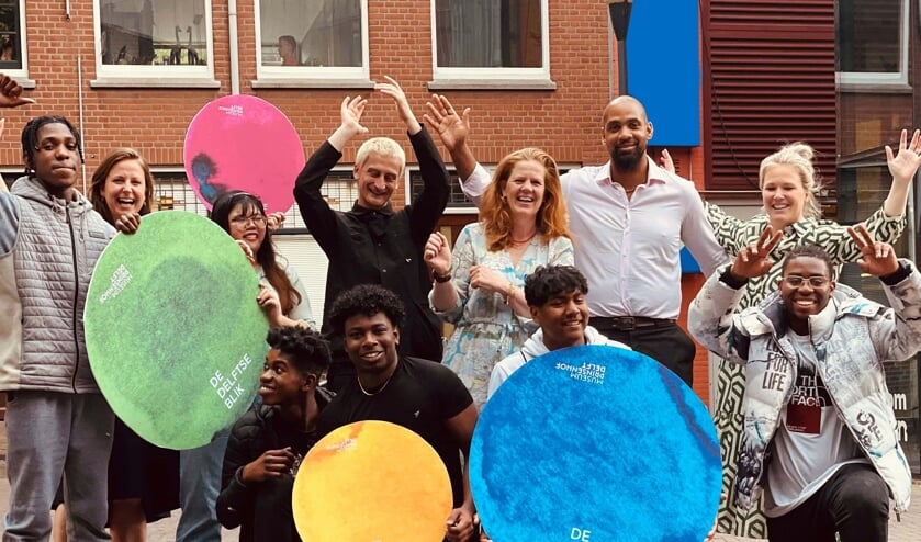 Team CANIDREAM samen met team Museum Prinsenhof Delft