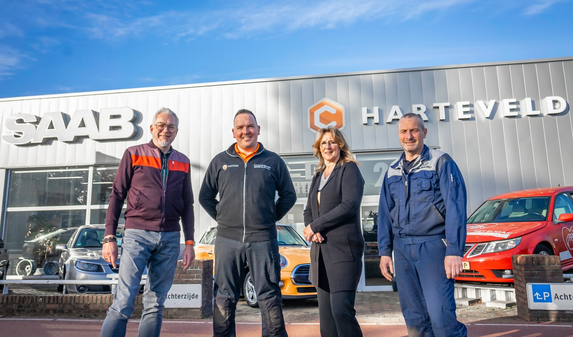Het team van Autobedrijf Harteveld staat voor u klaar. (Foto: PR) 