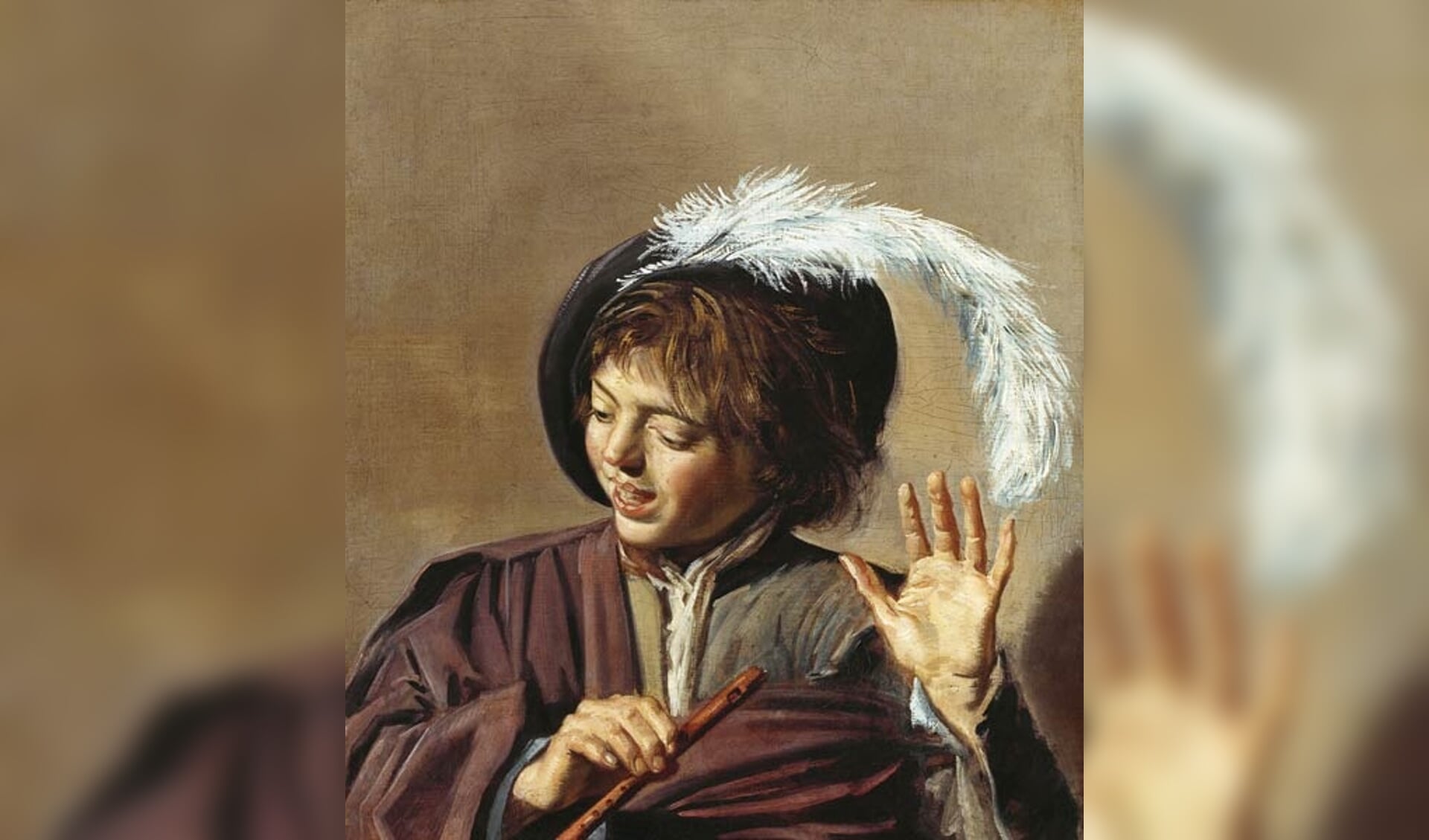 De zingende fluitspeler, Frans Hals