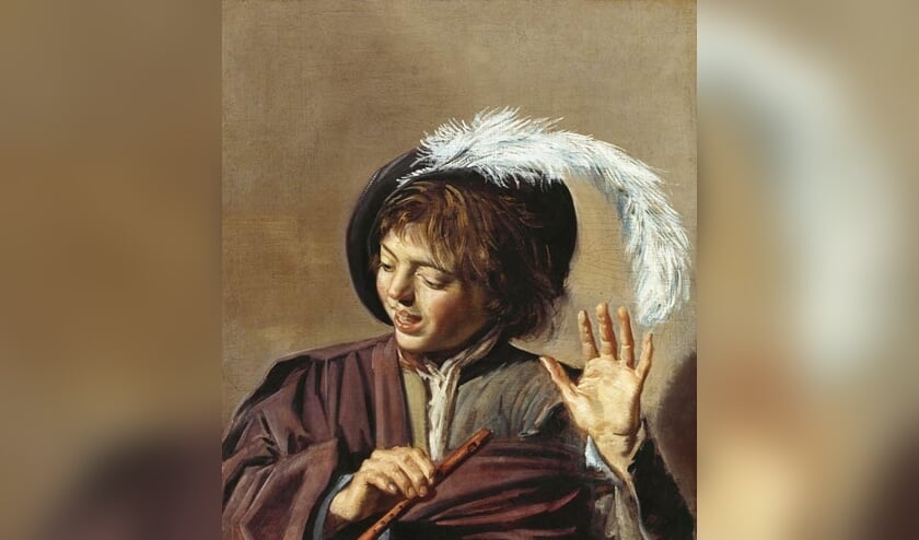 De zingende fluitspeler, Frans Hals