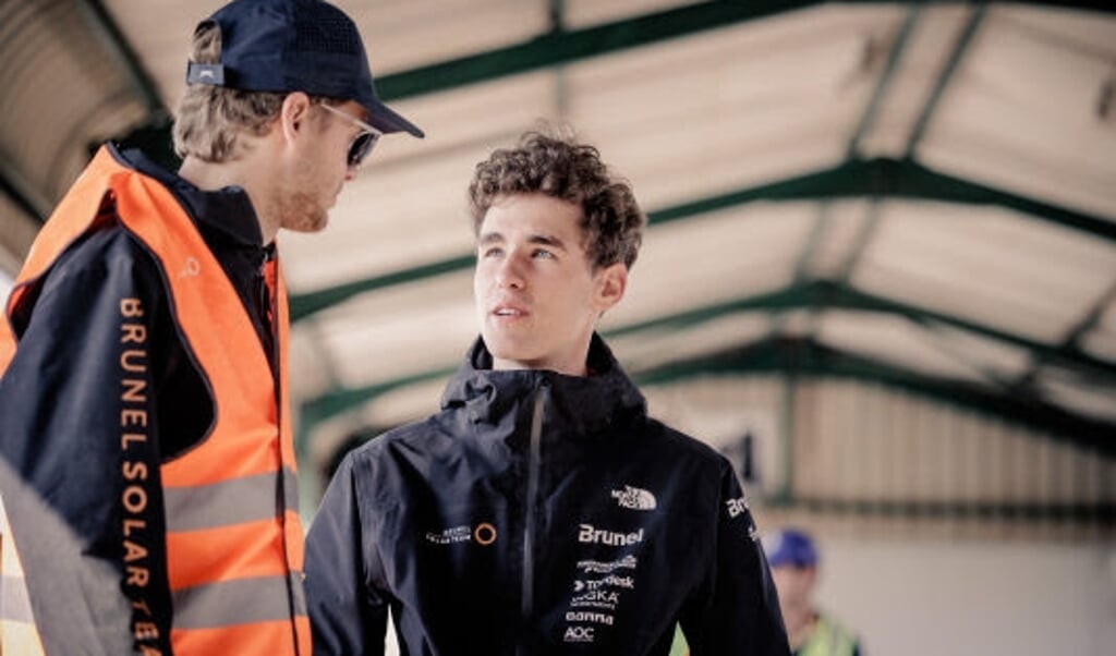 Lennard (rechts) voorafgaand aan kwalificatie. Foto: Jorrit Lousberg