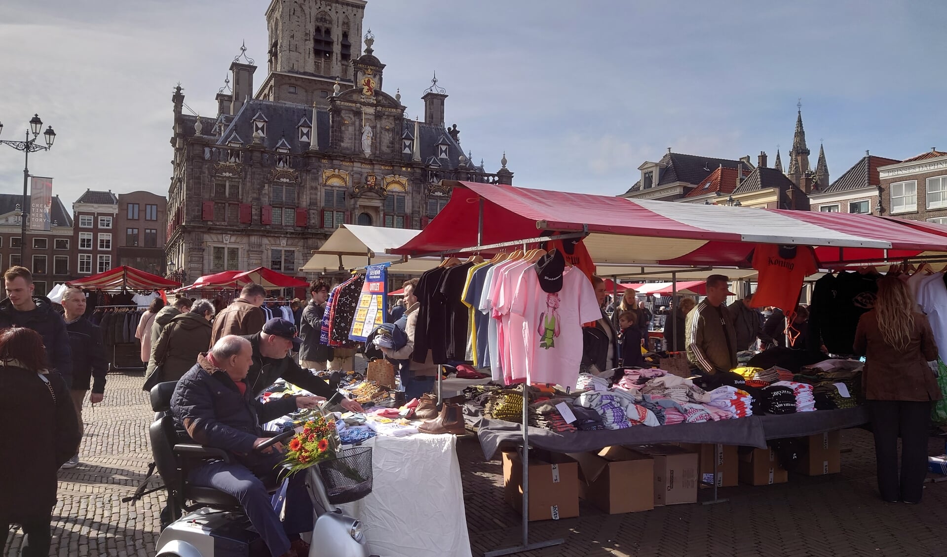 Delft voor de Helft op de Markt 