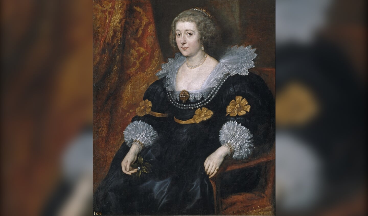 Amalia van Solms door Antoon van Dyck