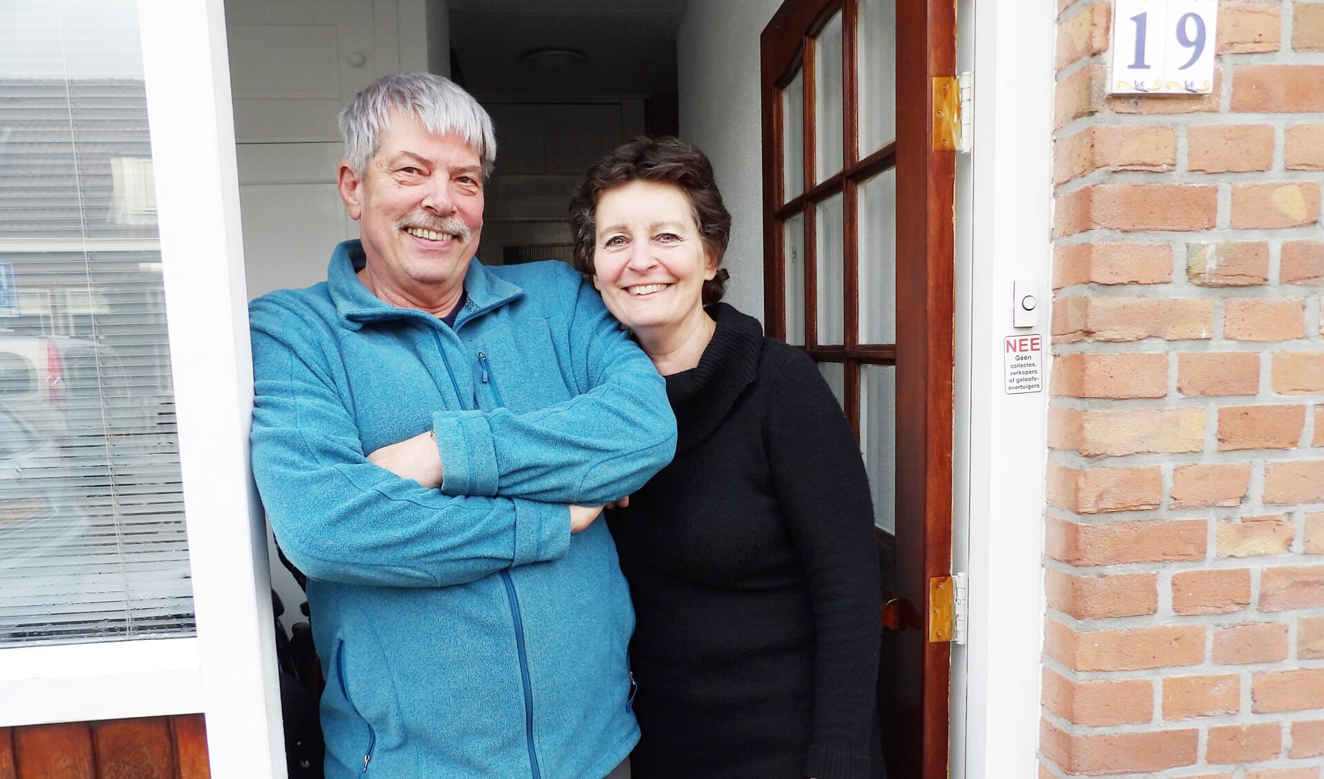 Hun drukke vrijwilligersleven houdt pensionado's Frans en Mieke jong (Foto: Rianne Dekker).