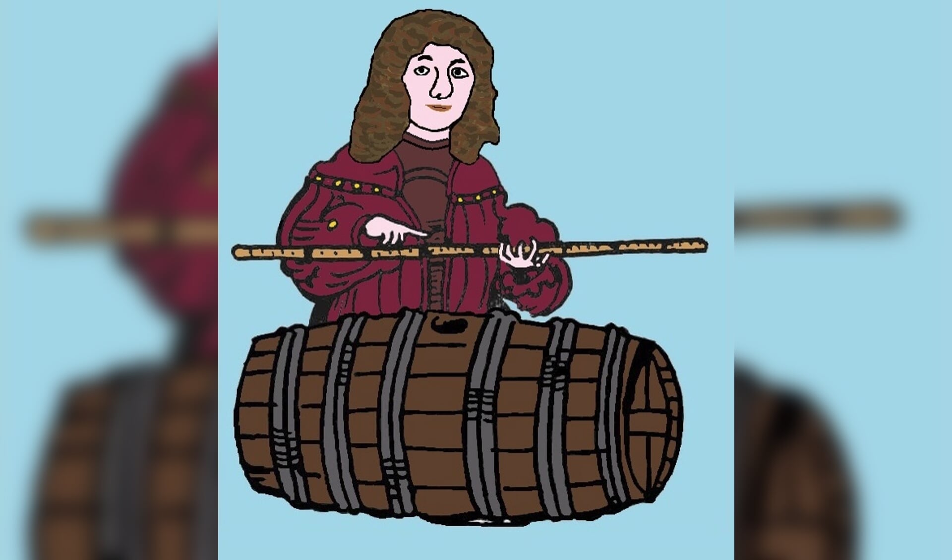 Antoni van Leeuwenhoek als wijnroeier