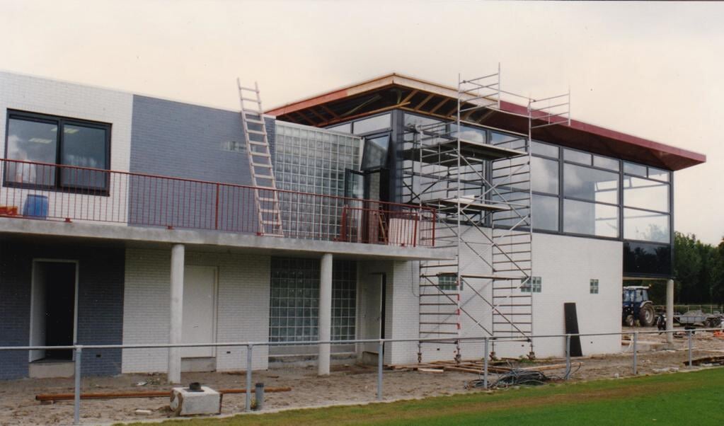 Dde nieuwbouw van het sportcomplex van SV Wippolder. (Foto: PR) 