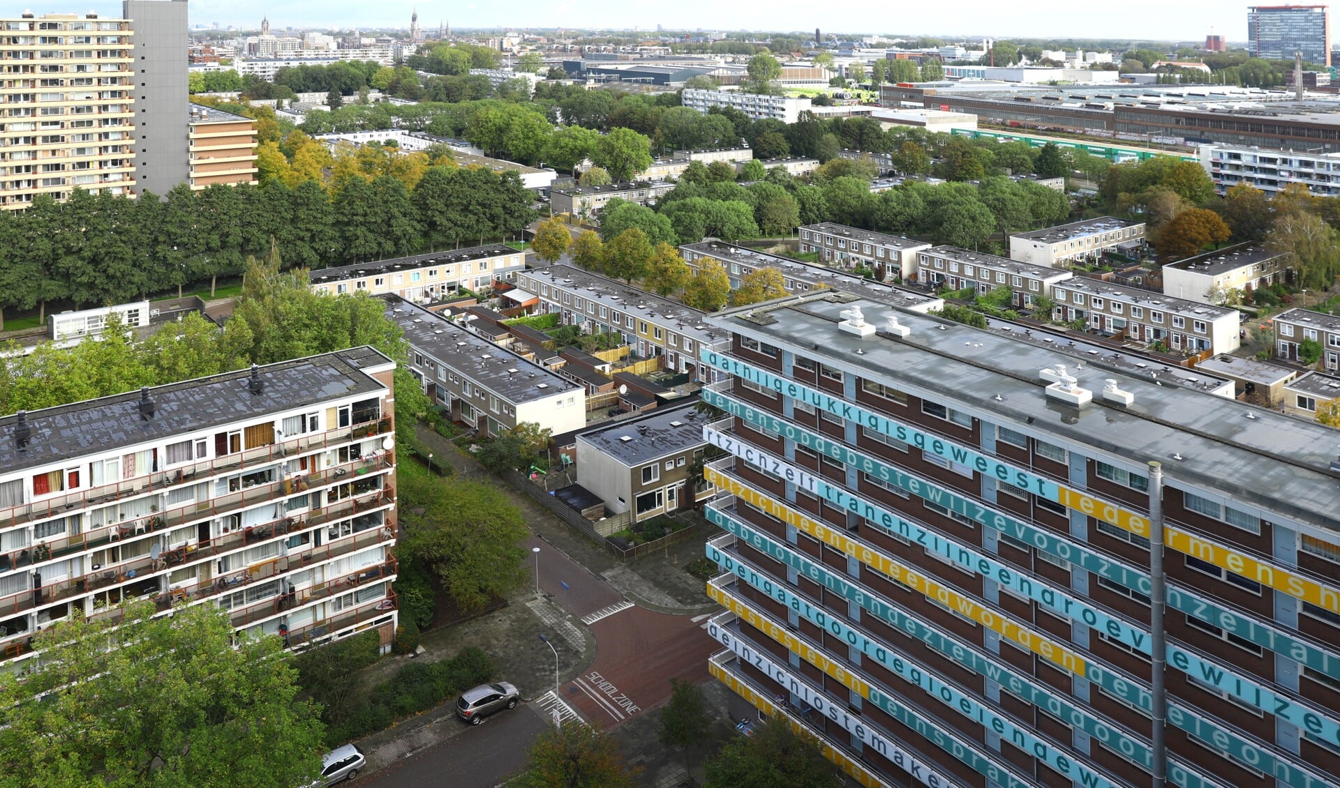 In 2030 moeten er minstens 59.000 woningen in Delft zijn. (Foto: Koos Bommele) 