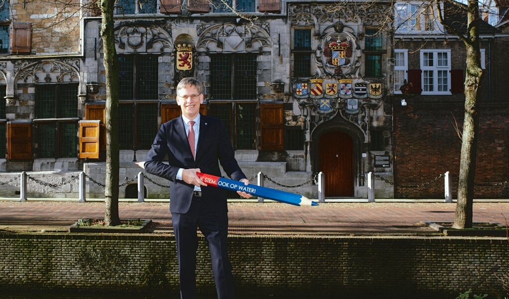 Dijkgraaf Piet-Hein Daverveldt (Foto: Hiske van der Gronden)