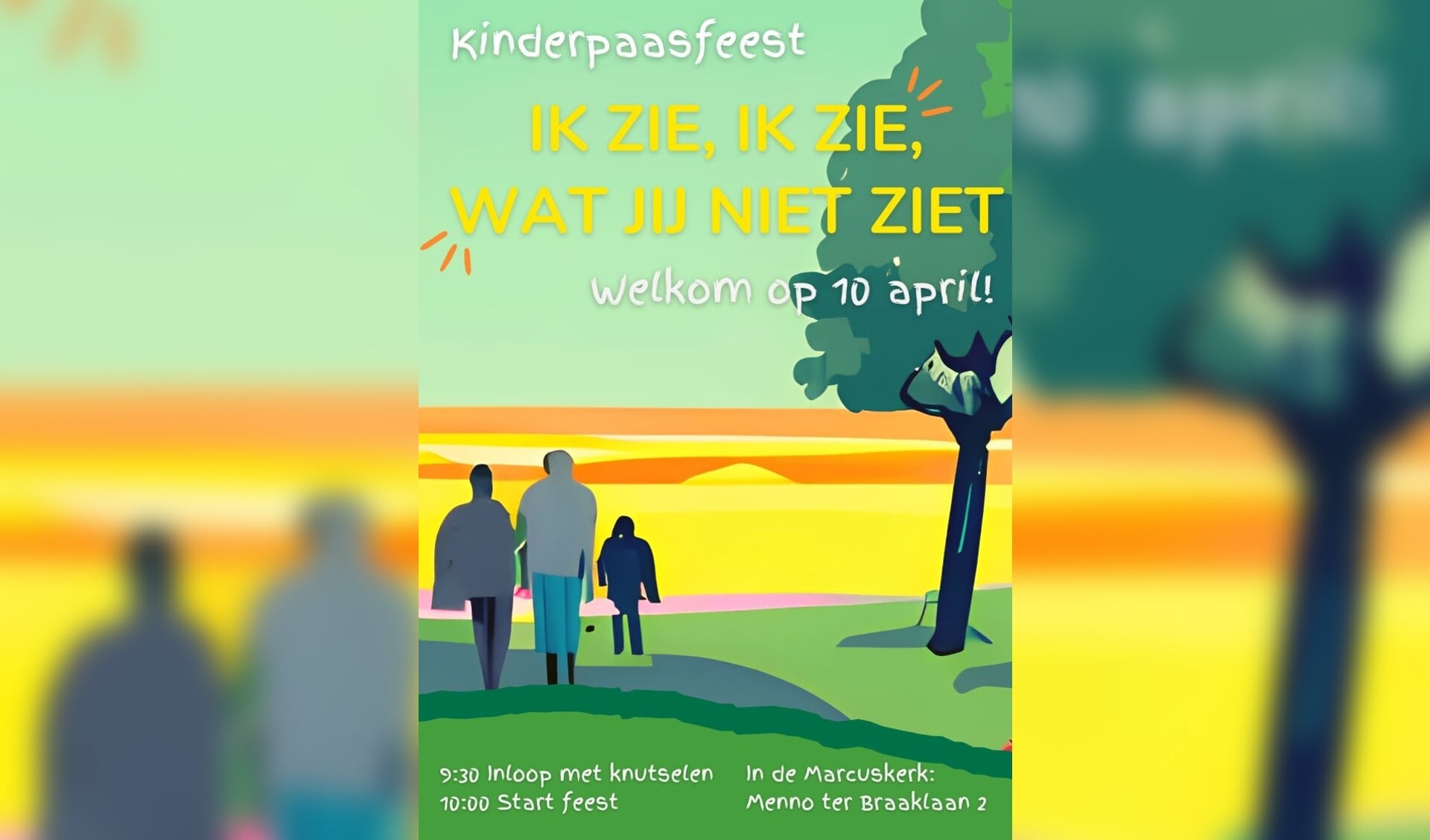 poster kinderpaasfeest
