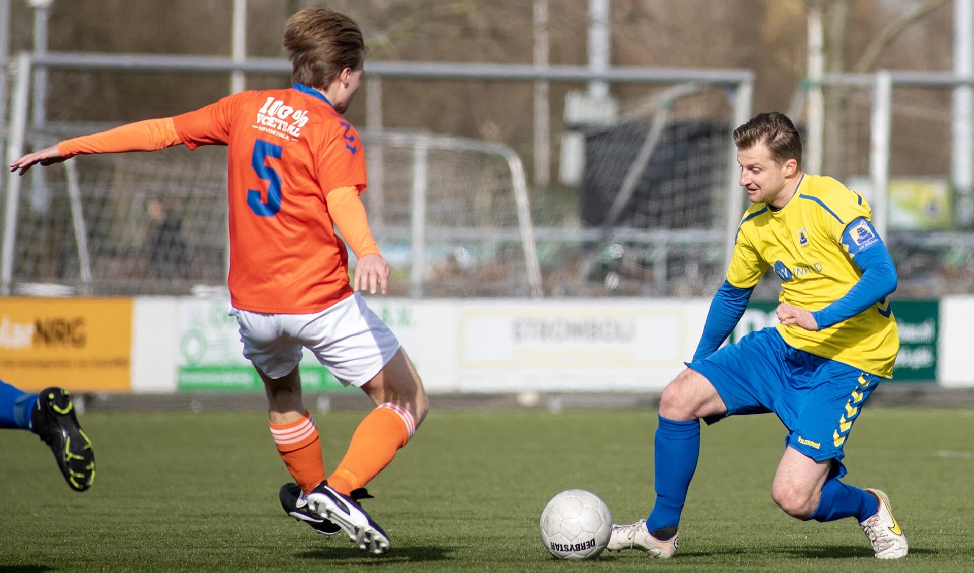 Martijn van Dorp is met zijn routine een belangrijke kracht in het elftal van Schipluiden. 