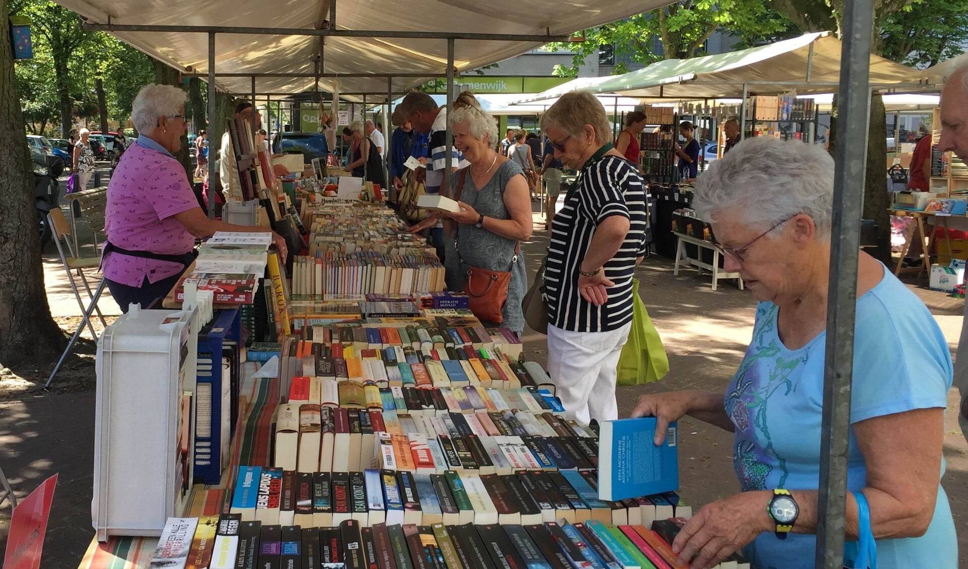 Op zondag 16 juli wordt de 'Delftse Boekenmarkt' voor de tiende keer georganiseerd op het plein aan de Elzenlaan in de wijk Vrijeban. 