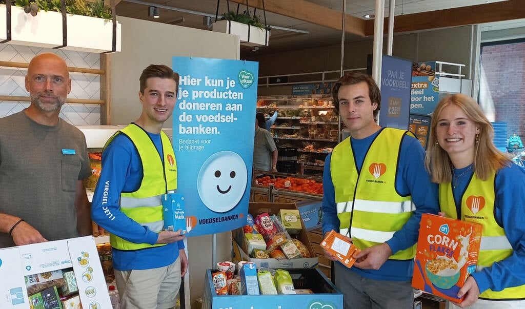 Afgelopen vrijdag 8 september en zaterdag 9 september heeft Virgiel Doet zich ingezet om producten op te halen voor Voedselbank Delft. 