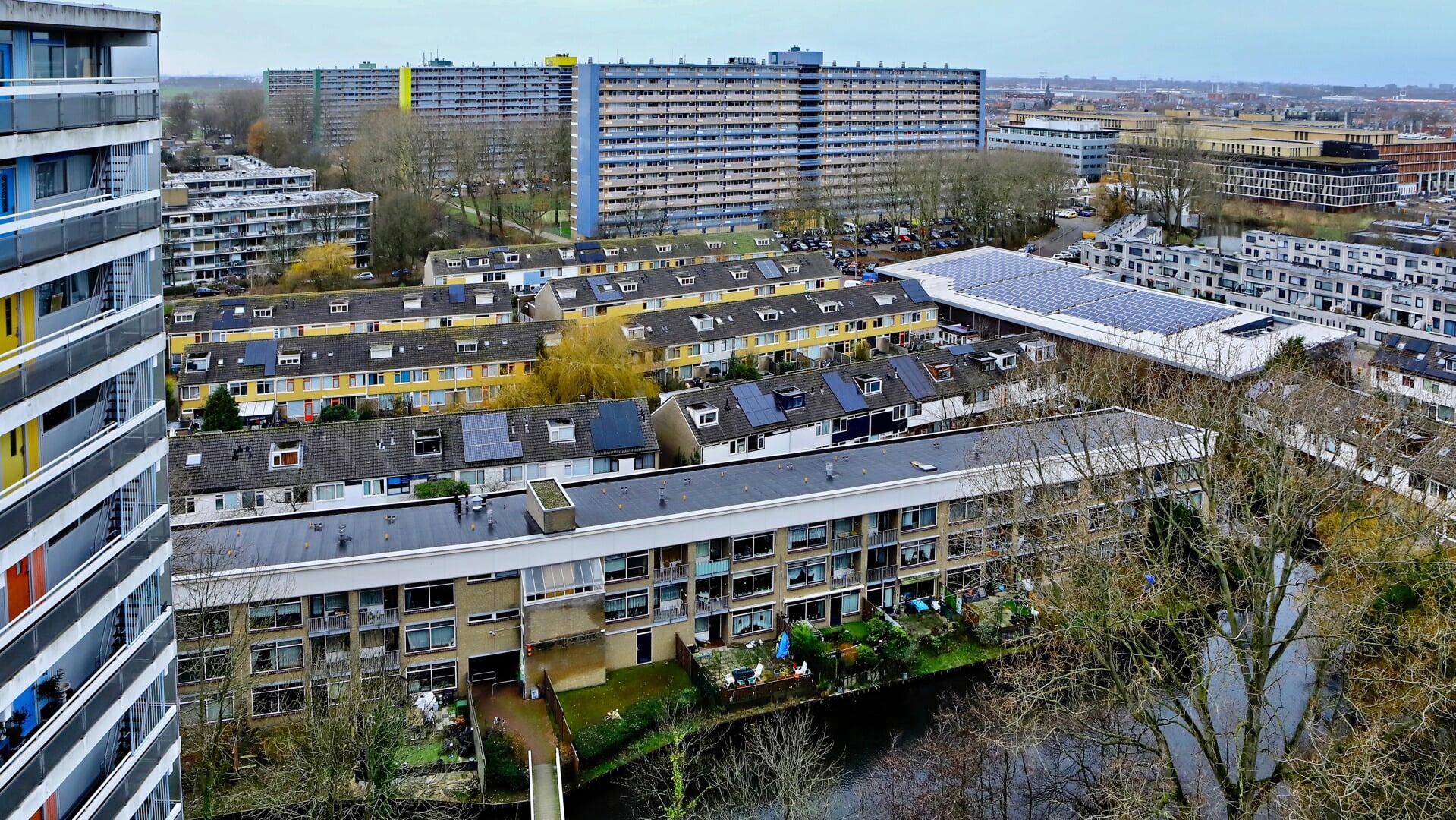 De wijk Buitenhof maakt deel uit van Delft-West (Foto: Koos Bommelé)