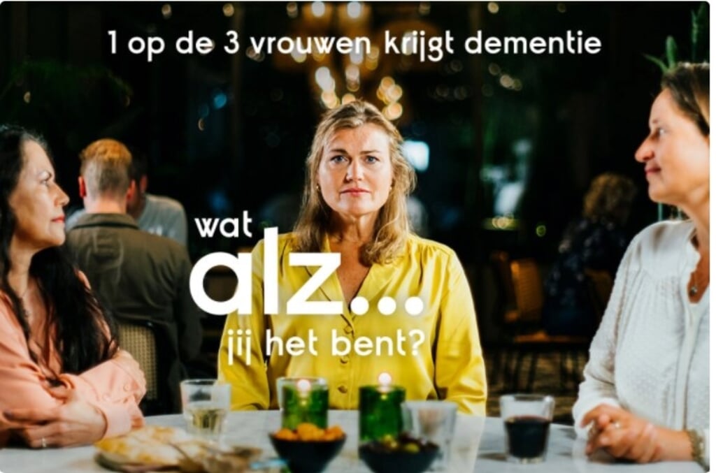 1 op de 3 vrouwen krijgt dementie