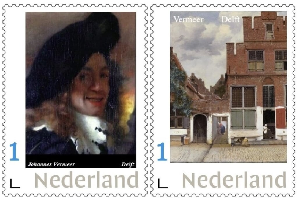 Postzegels Vermeer 