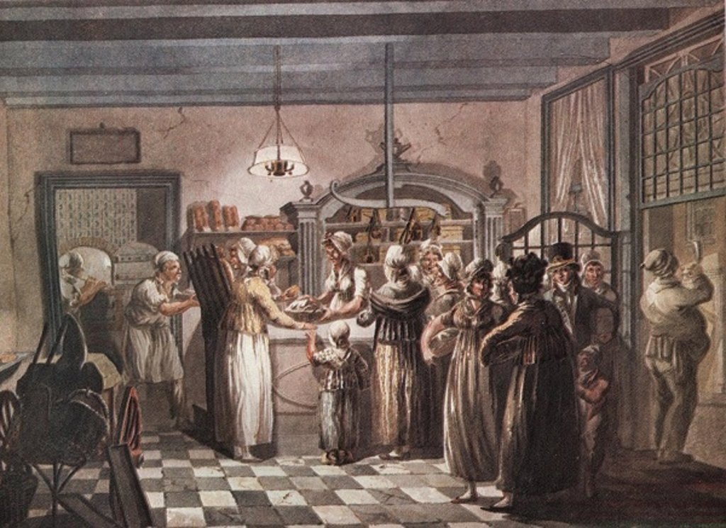 Bakkerswinkel door J.A. Langendijk, 1806 