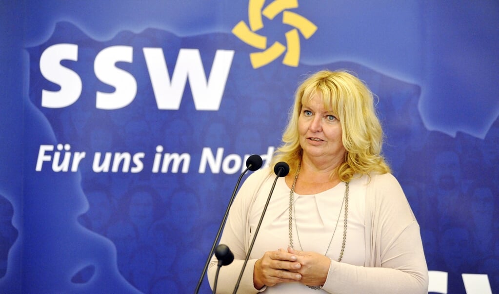 To personer har tilkendegivet, at de er interesserede i at blive SSW-spidskandidat, hvis landsmødet lørdag vælger at stille op til forbundsdagsvalget næste år, fortæller Jette Waldinger-Thiering, SSW-landdagsmedlem.
Arkivfoto: Martina Metzger (( Martina Metzger))