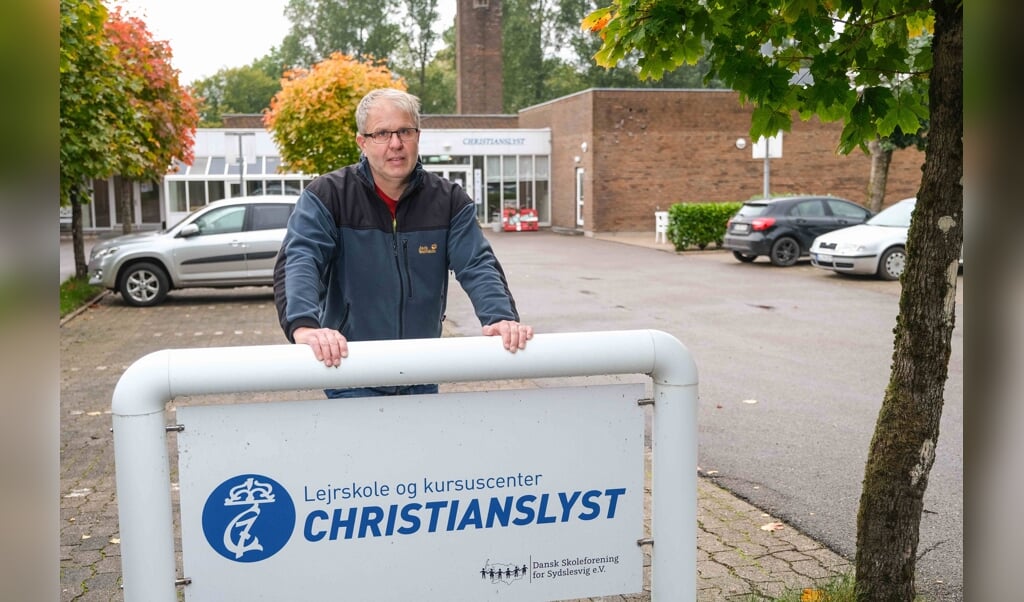 Christianslyst får ikke flere gæster i år, men driftleder Denis Löhndorf ser fremad. ( Sven Geißler)
