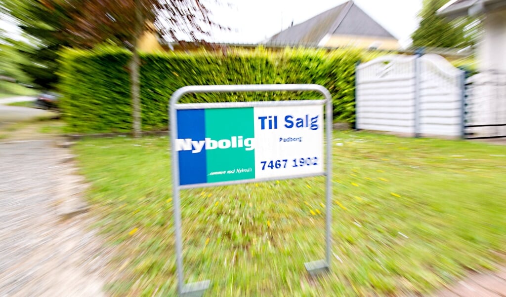 Også boliger med lange liggetider bliver solgt i Danmark. Arkivfoto: (Lars Salomonsen/BorderPress.dk)