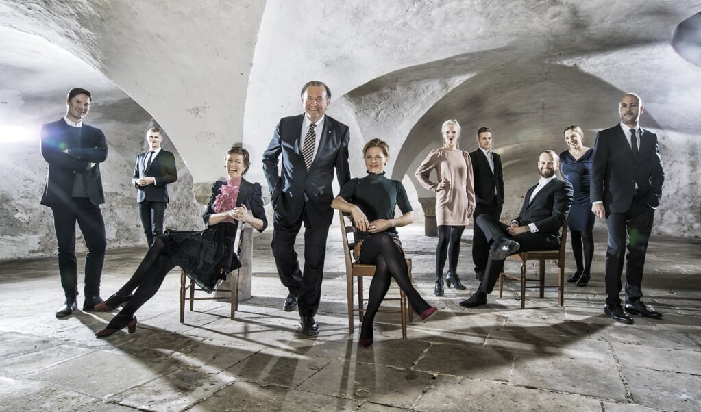Vokalensemblet Musica Ficta blev grundlagt af Bo Holten (i midten). Per Morten Abrahamsen (Per Morten Abrahamsen)