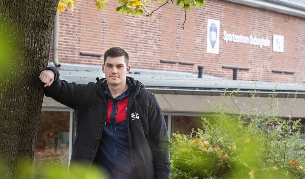 Domen Sikošek Pelko könnte sich die SG Flensburg-Handewitt auch längerfristig als Arbeitgeber vorstellen. ( Kira Kutscher)