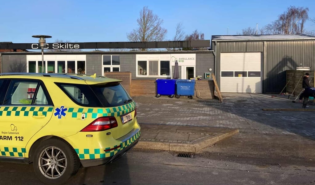 Den nye teststation i Tønder åbner i industrikvarteret på tirsdag. Desværre kan børn under 12 år af tekniske årsager ikke blive testet på stationen - ind til videre på ubestemt tid. ( Martin Franciere)