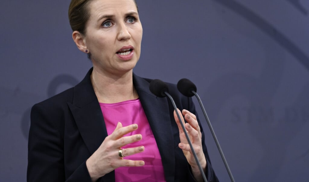 Statsminister Mette Frederiksen (S) ønsker lørdag aften Joe Biden tillykke med sejren ved præsidentvalget i USA. Hun ser frem til at fortsætte det tætte samarbejde, siger hun. ( Martin Sylvest/Ritzau Scanpix)