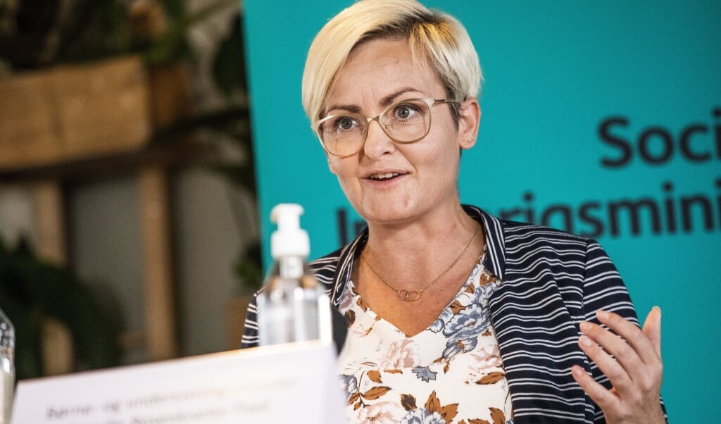 Børne- og undervisningsminister Pernille Rosenkrantz-Theil (S) er tilfreds med ny aftale, der skal sikre, at flere unge på erhvervsskolerne får en praktikplads. (Arkivfoto) (Olafur Steinar Gestsson/Ritzau Scanpix)