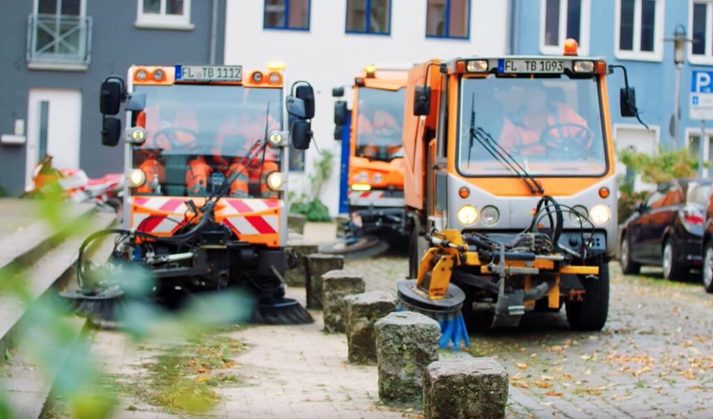 TBZ, som har omkring 300 køretøjer, er blandt andet ansvarlig for rengøring af veje. TBZ Flensburg (TBZ)