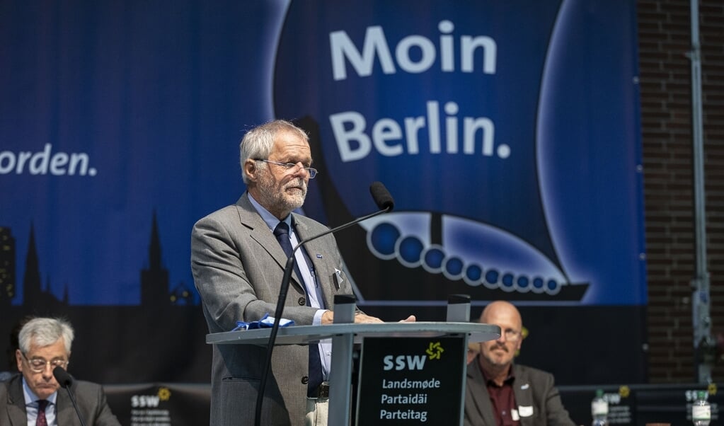 SSW vil til Berlin, men landsmødet, hvor der skulle sættes navn på spidskandidaten, er nu udskudt til 6. marts. ( Lars Salomonsen)