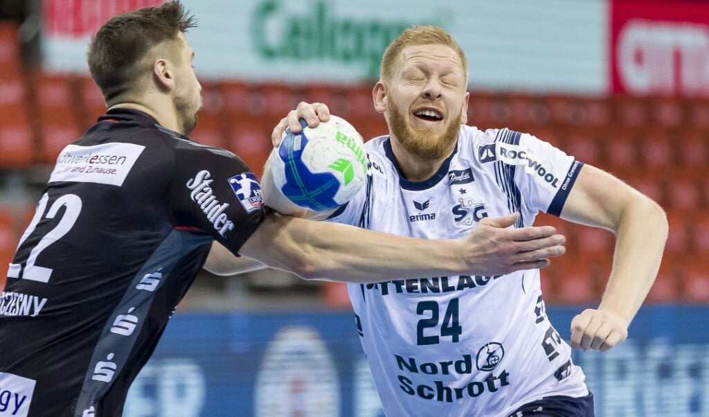 Jim Gottfridsson und die SG wissen jetzt, wann im März in der Liga gespielt wird. ( Lars Salomonsen)