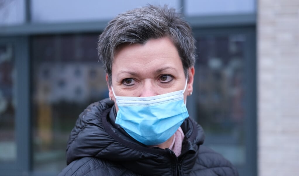 Fjernundervisningen rammer særligt hårdt børn fra ressourcesvage hjem, forklarer Solveig Aggerholm, der er skoleleder på Gustav Johannsen-Skolen i Flensborg. (Sebastian Iwersen)