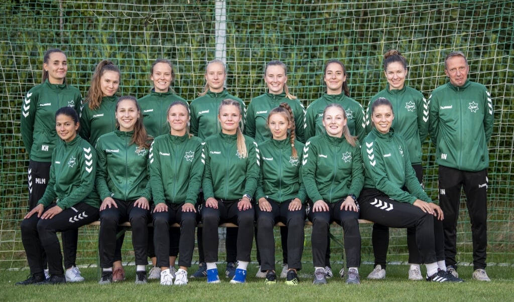 <p>IF Stjernen Flensborgs fodboldkvinder tror på overlevelse i Oberliga efter oprykningen. Kira Kutscher</p> (Kira Kutscher)