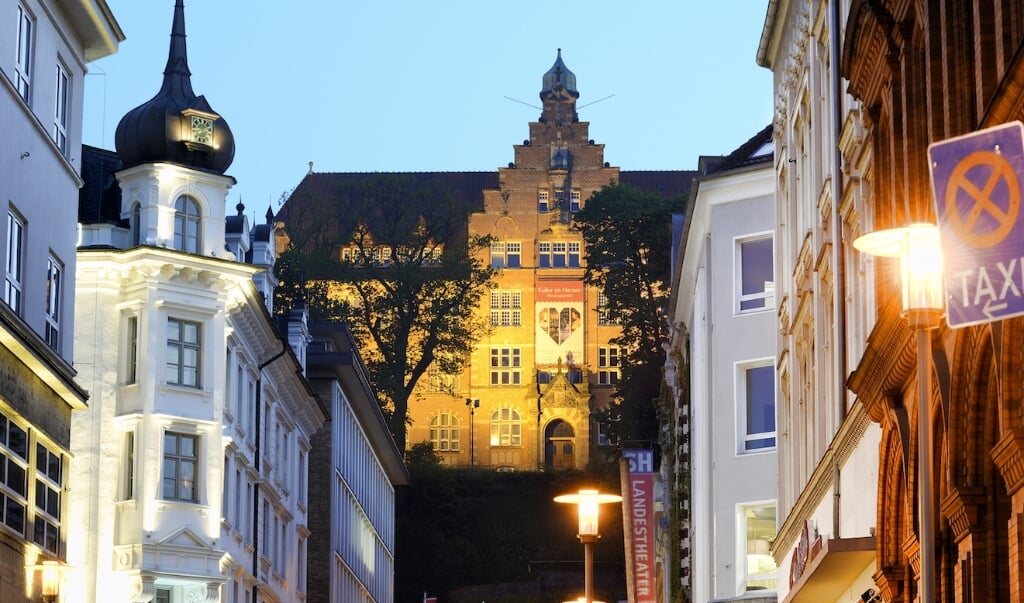 Museumsberg er blandt de steder i Flensborg, der slukker lyset i en time lørdag den 27. marts kl. 20.30.  (Arkivfoto: Hans Christian Davidsen)
