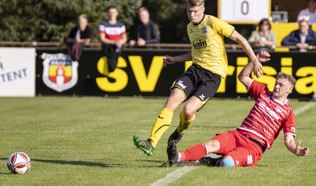 <p>Das Nordderby zwischen dem SV Frisia 03 Risum-Lindholm und dem TSB Flensburg hat noch ein unerfreuliches Nachspiel. Lars Salomonsen</p> (Lars Salomonsen.)