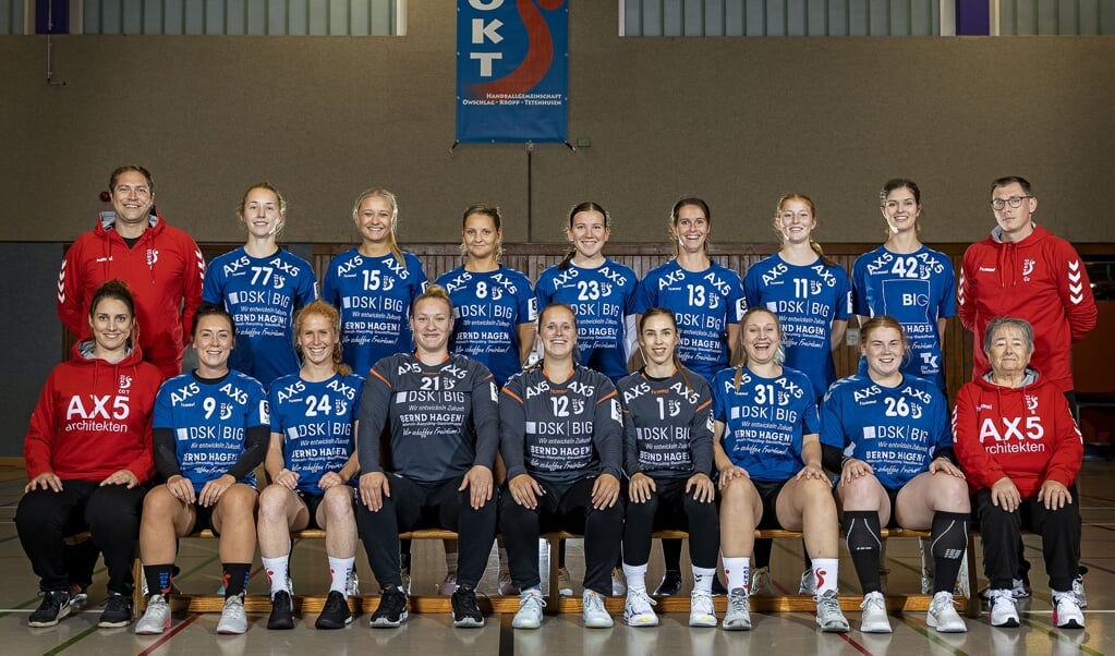 Werden bis Jahresende kein Punktspiel mehr in der 3. Liga bestreiten: die Frauen der HG OKT.  ( Lars Salomonsen)