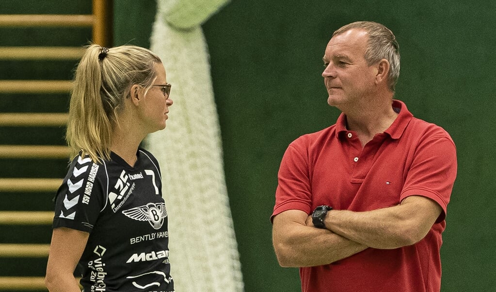 Melanie Steffensen und Olaf Rogge bilden auch in der nächsten Saison das Trainerduo beim TSV Nord Harrislee. ( Lars Salomonsen)