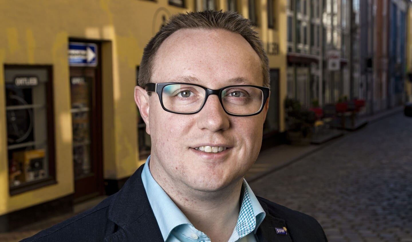 SSW kandidatportræt Christian Dirschauer Foto: Lars Salomonsen.