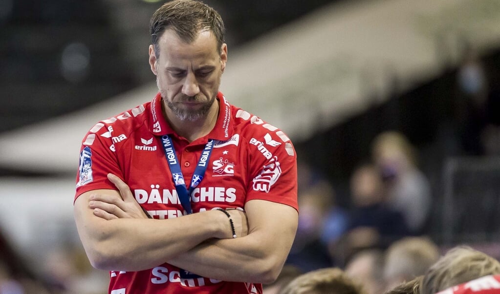 Für Trainer Maik Machulla und die SG Flensburg-Handewitt läuft es derzeit nicht wie geplant. ( Lars Salomonsen)