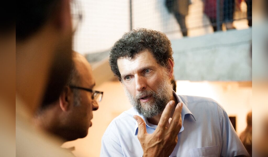 Ti ambassadører har opfordret til, at aktivisten Osman Kavala (billedet) bliver løsladt af Tyrkiet. Ambassadørerne vil blive erklæret for uønskede i Tyrkiet, siger præsident Erdogan (Arkivfoto). (Handout/Ritzau Scanpix)