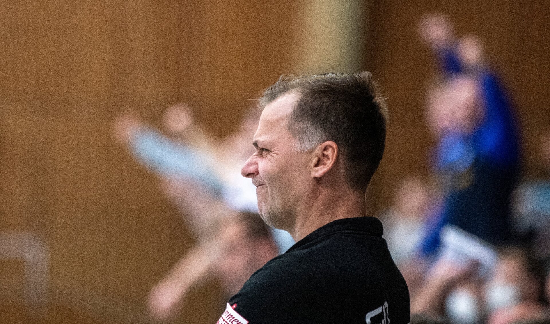 DHK-Coach Kai Nielsen kassierte mit seinem Team eine schmerzhafte Niederlage.