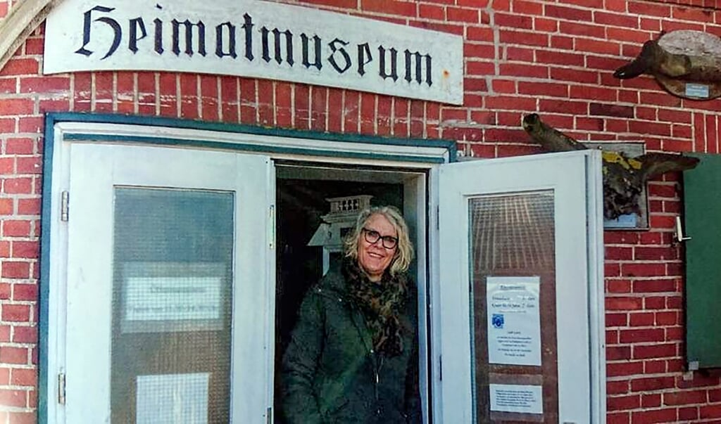 Det var Michaela von Holdts bedstefar, der grundlagde hjemstavnsmuseet på Hoge. (Michael von Holdt)