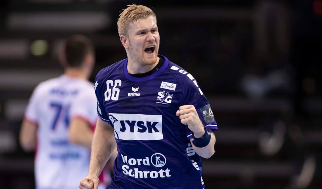 Anton Lindskog lässt keinen Zweifel daran, dass er auch in Göppingen gewinnen will. ( Lars Salomonsen.)