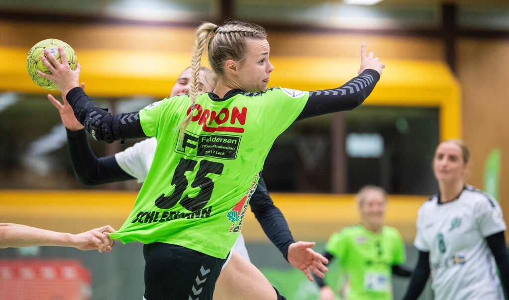 Tabea Schleemann konnte mit ihren giftigen Kontern wichtige Nadelstiche für die Nordfrauen in Herrenberg setzen. ( Tim Riediger)