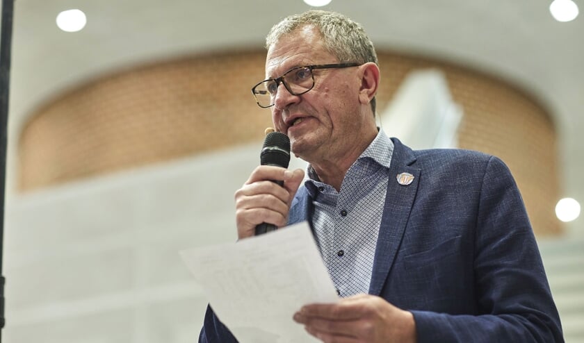 Henrik Frandsen fra Tønder Listen på Rådhuset i Tønder. Partiet får over hver fjerde stemme i kommunen.